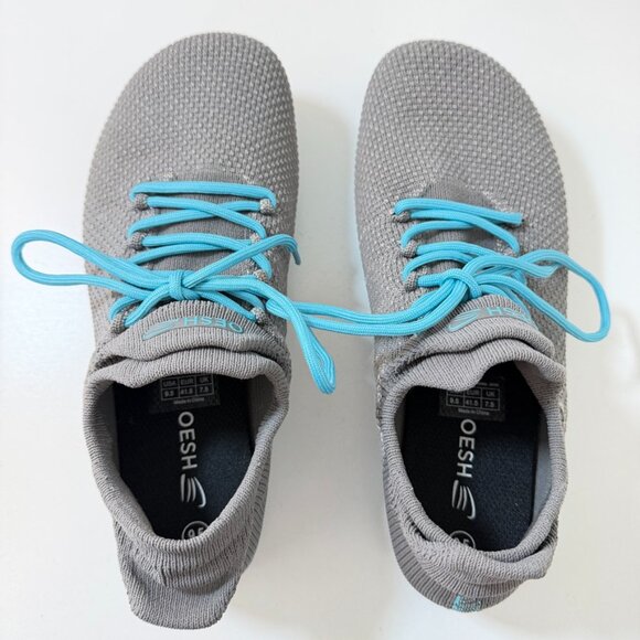 NWOB OESH Warrior Barefoot Running Shoe Storm Cloud Gray Minimalist {Women 9.5} - Picture 6 of 15